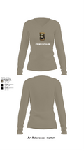 4th Med Battalion 81744782 Women's Long Sleeve V-neck Shirt - 62