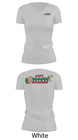 Womens Short Sleeve Vneck Shirt, Casa Romero mexican grill, , Teamtime, Team time, sublimation, custom sports apparel, team uniforms, spirit wear, spiritwear, sports uniforms, custom shirts, team store, custom team store, fundraiser sports, apparel fundraiser
