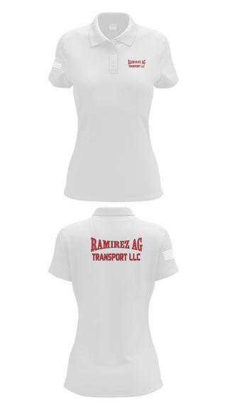 Womens Short Sleeve Performance Polo, Ramirez Ag Transport llc, , Teamtime, Team time, sublimation, custom sports apparel, team uniforms, spirit wear, spiritwear, sports uniforms, custom shirts, team store, custom team store, fundraiser sports, apparel fundraiser
