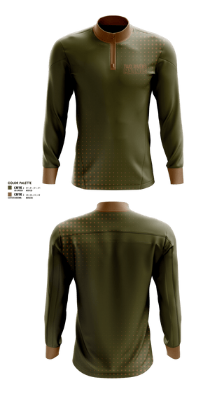 Quarter Zip Jacket, Two Rivers Malinois, , Teamtime, Team time, sublimation, custom sports apparel, team uniforms, spirit wear, spiritwear, sports uniforms, custom shirts, team store, custom team store, fundraiser sports, apparel fundraiser