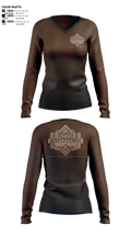 STONEGATE 94014498 Women's Long Sleeve V-neck Shirt - 5