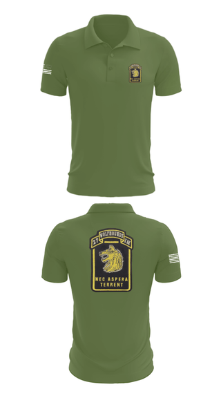 Short Sleeve Performance Polo, Wolfhounds, Army, Teamtime, Team time, sublimation, custom sports apparel, team uniforms, spirit wear, spiritwear, sports uniforms, custom shirts, team store, custom team store, fundraiser sports, apparel fundraiser