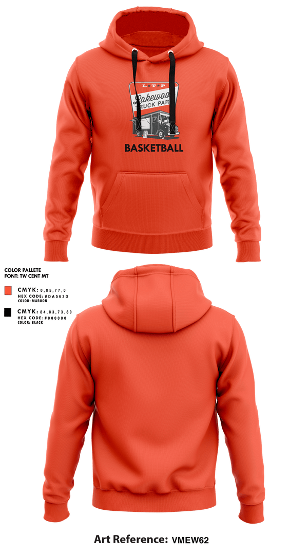 Hoodie, Lakewood Truck Park, Men's Basketball, Teamtime, Team time, sublimation, custom sports apparel, team uniforms, spirit wear, spiritwear, sports uniforms, custom shirts, team store, custom team store, fundraiser sports, apparel fundraiser
