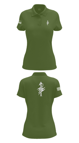Womens Short Sleeve Performance Polo, 3rd Battalion 2nd Marines Scout Sniper Platoon, Marines, Teamtime, Team time, sublimation, custom sports apparel, team uniforms, spirit wear, spiritwear, sports uniforms, custom shirts, team store, custom team store, fundraiser sports, apparel fundraiser