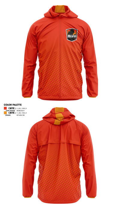 Michigan Burn Windbreaker - 1