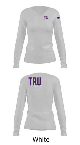 Womens Long Sleeve Vneck Shirt, Tru Axle LLC, , Teamtime, Team time, sublimation, custom sports apparel, team uniforms, spirit wear, spiritwear, sports uniforms, custom shirts, team store, custom team store, fundraiser sports, apparel fundraiser