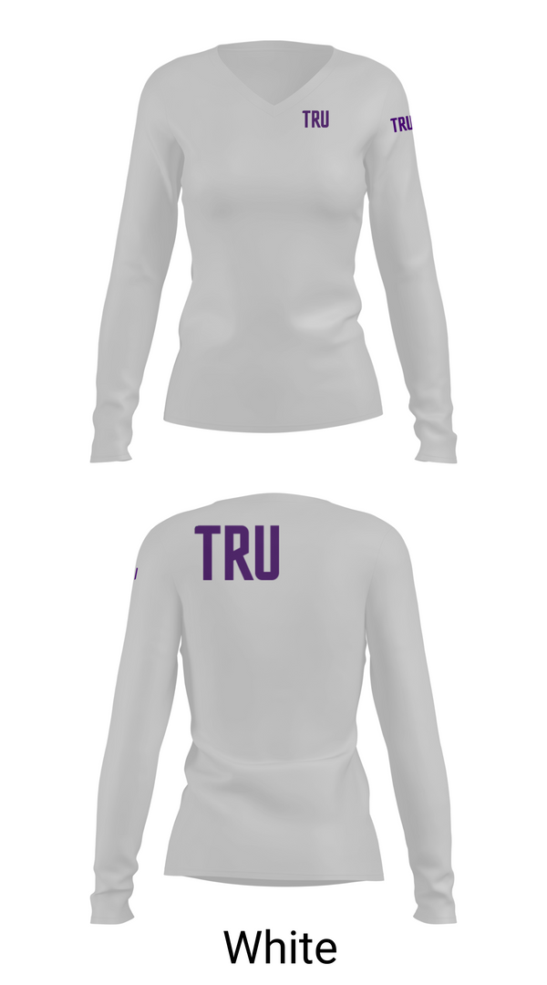 Womens Long Sleeve Vneck Shirt, Tru Axle LLC, , Teamtime, Team time, sublimation, custom sports apparel, team uniforms, spirit wear, spiritwear, sports uniforms, custom shirts, team store, custom team store, fundraiser sports, apparel fundraiser