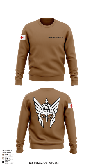 Crew Neck Sweatshirt, Evac PLT, RSS, 2CR, , Teamtime, Team time, sublimation, custom sports apparel, team uniforms, spirit wear, spiritwear, sports uniforms, custom shirts, team store, custom team store, fundraiser sports, apparel fundraiser