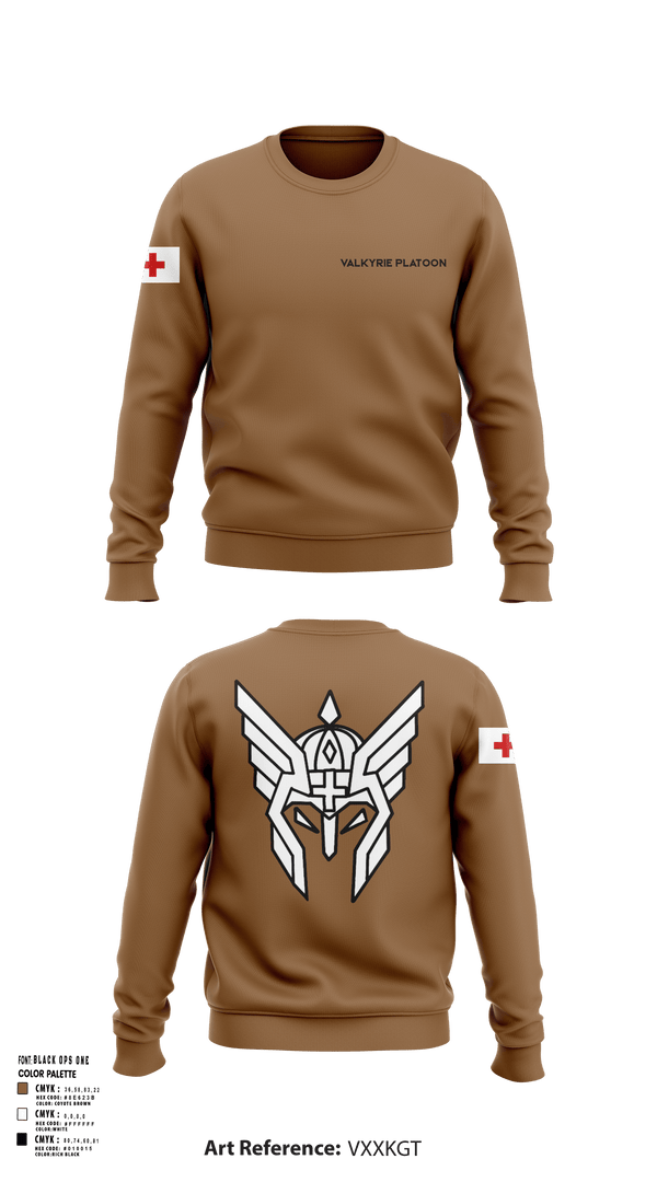 Crew Neck Sweatshirt, Evac PLT, RSS, 2CR, , Teamtime, Team time, sublimation, custom sports apparel, team uniforms, spirit wear, spiritwear, sports uniforms, custom shirts, team store, custom team store, fundraiser sports, apparel fundraiser