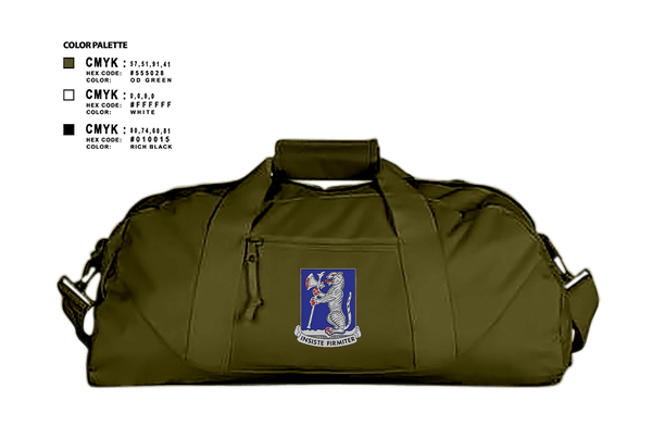 Duffle Bag, 1-77 AR A Co., Army, Teamtime, Team time, sublimation, custom sports apparel, team uniforms, spirit wear, spiritwear, sports uniforms, custom shirts, team store, custom team store, fundraiser sports, apparel fundraiser