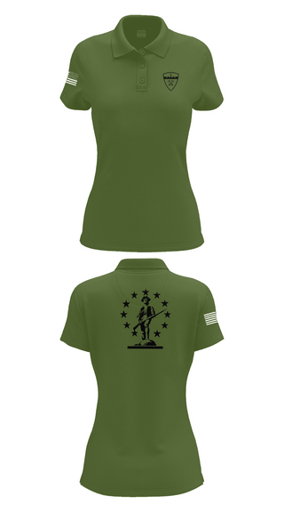 Womens Short Sleeve Performance Polo, 2nd Company Governor's Foot Guard, , Teamtime, Team time, sublimation, custom sports apparel, team uniforms, spirit wear, spiritwear, sports uniforms, custom shirts, team store, custom team store, fundraiser sports, apparel fundraiser