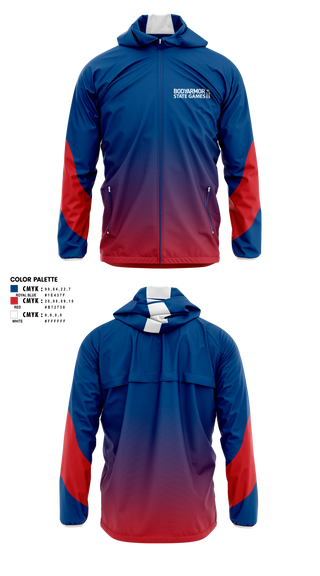 Windbreaker, North Carolina Amateur Sports, Spirit Store, Teamtime, Team time, sublimation, custom sports apparel, team uniforms, spirit wear, spiritwear, sports uniforms, custom shirts, team store, custom team store, fundraiser sports, apparel fundraiser