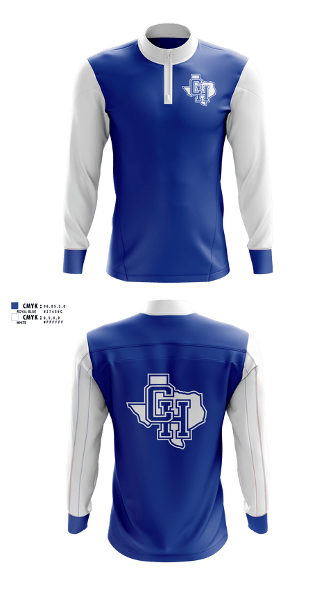Quarter Zip Jacket, Central Heights High School Swimming, Swimming, Teamtime, Team time, sublimation, custom sports apparel, team uniforms, spirit wear, spiritwear, sports uniforms, custom shirts, team store, custom team store, fundraiser sports, apparel fundraiser