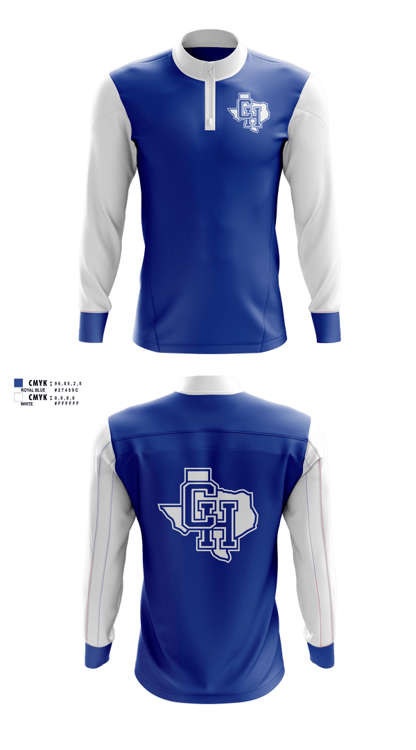 Quarter Zip Jacket, Central Heights High School Swimming, Swimming, Teamtime, Team time, sublimation, custom sports apparel, team uniforms, spirit wear, spiritwear, sports uniforms, custom shirts, team store, custom team store, fundraiser sports, apparel fundraiser