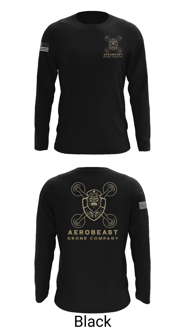 Long Sleeve Performance Shirt, AeroBeast, , Teamtime, Team time, sublimation, custom sports apparel, team uniforms, spirit wear, spiritwear, sports uniforms, custom shirts, team store, custom team store, fundraiser sports, apparel fundraiser