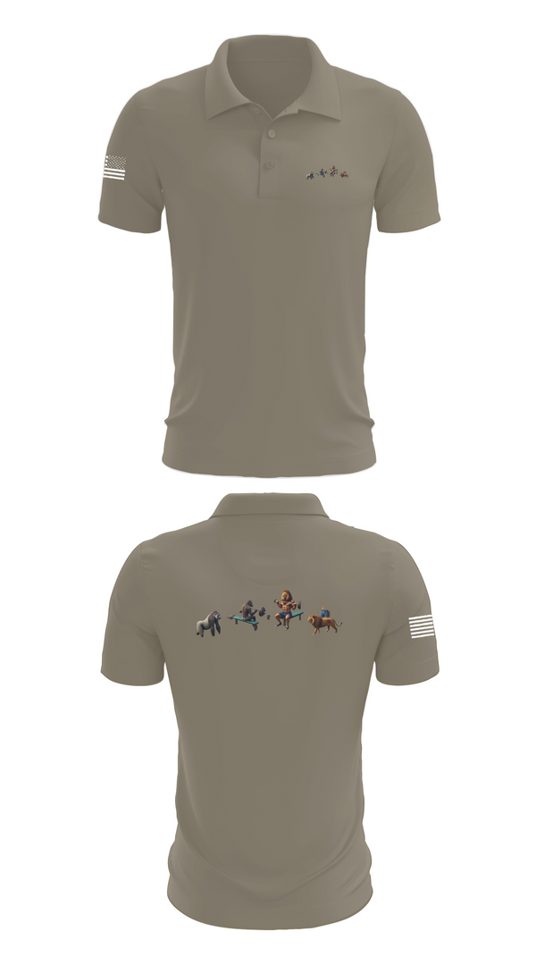 Short Sleeve Performance Polo, One GYm, Marines, Teamtime, Team time, sublimation, custom sports apparel, team uniforms, spirit wear, spiritwear, sports uniforms, custom shirts, team store, custom team store, fundraiser sports, apparel fundraiser