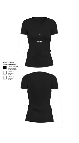 Women's Short Sleeve Vneck Shirt, B Co 404th ASB, Army, Teamtime, Team time, sublimation, custom sports apparel, team uniforms, spirit wear, spiritwear, sports uniforms, custom shirts, team store, custom team store, fundraiser sports, apparel fundraiser