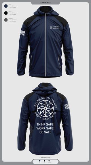 Windbreaker, LinVille, Navy, Teamtime, Team time, sublimation, custom sports apparel, team uniforms, spirit wear, spiritwear, sports uniforms, custom shirts, team store, custom team store, fundraiser sports, apparel fundraiser