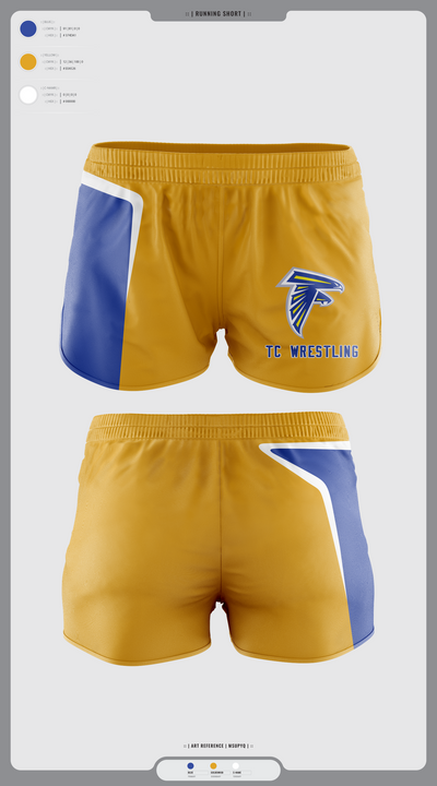 Todd County High School Wrestling 85691446 Women's Shorts - 21