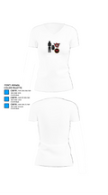 McIntosh County Academy Basketball 77239523 Women's Short Sleeve V-neck Shirt - 18