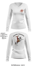 FSU ROTC 91512873 Women's Long Sleeve V-neck Shirt - 5