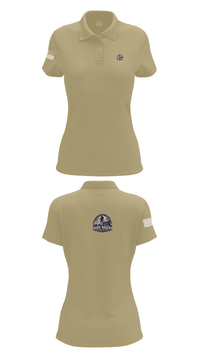 Gravediggers 54270931 Women's Short Sleeve Performance Polo  - 95