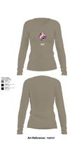 DSU 46178444 Women's Long Sleeve V-neck Shirt - 62