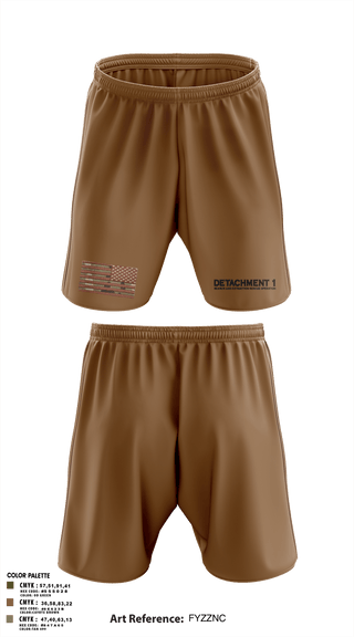 Athletic Shorts With Pockets, Detachment 1, Air Force, Teamtime, Team time, sublimation, custom sports apparel, team uniforms, spirit wear, spiritwear, sports uniforms, custom shirts, team store, custom team store, fundraiser sports, apparel fundraiser