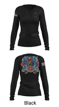 Golden Fire Dept. 85481633 Women's Long Sleeve V-neck Shirt -1 37