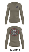 GFR Station 3 95444418 Women's Long Sleeve V-neck Shirt - 77