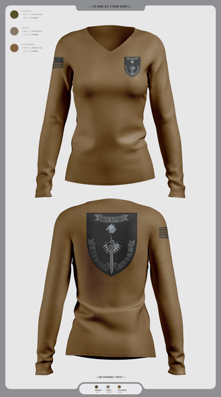 Womens Long Sleeve Vneck Shirt 1, Brockport freedom eagles, , Teamtime, Team time, sublimation, custom sports apparel, team uniforms, spirit wear, spiritwear, sports uniforms, custom shirts, team store, custom team store, fundraiser sports, apparel fundraiser