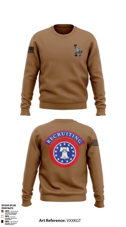 Crew Neck Sweatshirt, 10th SFG(A), , Teamtime, Team time, sublimation, custom sports apparel, team uniforms, spirit wear, spiritwear, sports uniforms, custom shirts, team store, custom team store, fundraiser sports, apparel fundraiser