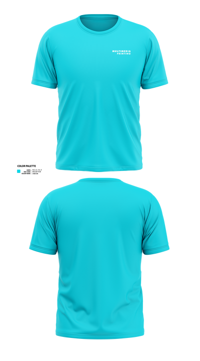 Multimediaprinting 2891725 Short Sleeve Performance Shirt - 3