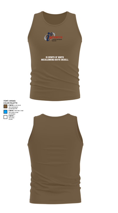 i9 Sports of North Mecklenburg/South Iredell 39583391 Tank Top - 7