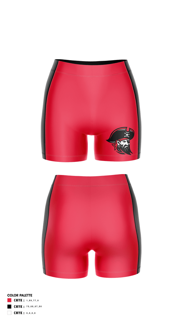 Women's Shorts, Hart High School Volleyball, Women's Volleyball, Teamtime, Team time, sublimation, custom sports apparel, team uniforms, spirit wear, spiritwear, sports uniforms, custom shirts, team store, custom team store, fundraiser sports, apparel fundraiser