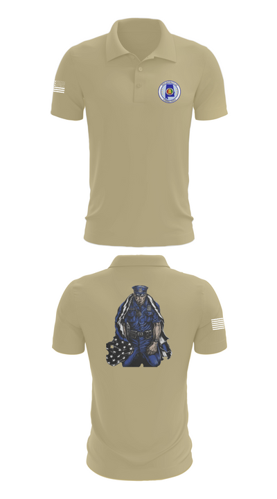 Alabama Department of Corrections 68414517 Short Sleeve Performance Polo - 83