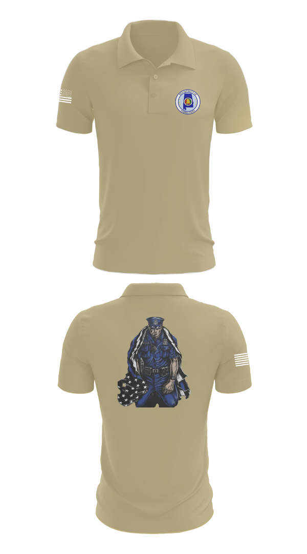 Short Sleeve Performance Polo, Alabama Department of Corrections, Police, Teamtime, Team time, sublimation, custom sports apparel, team uniforms, spirit wear, spiritwear, sports uniforms, custom shirts, team store, custom team store, fundraiser sports, apparel fundraiser