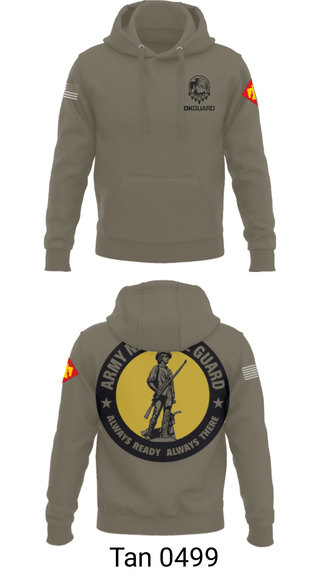 Hoodie, Recruiting & Retention Battalion, National Guard, Teamtime, Team time, sublimation, custom sports apparel, team uniforms, spirit wear, spiritwear, sports uniforms, custom shirts, team store, custom team store, fundraiser sports, apparel fundraiser
