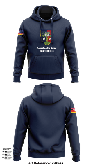 Hoodie, U.S. Army Health Clinic - Baumholder, Army, Teamtime, Team time, sublimation, custom sports apparel, team uniforms, spirit wear, spiritwear, sports uniforms, custom shirts, team store, custom team store, fundraiser sports, apparel fundraiser