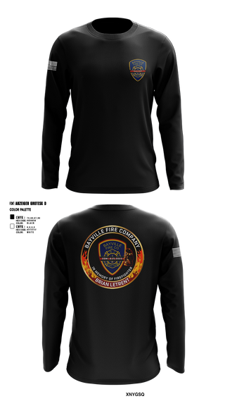 Long Sleeve Performance Shirt, BVFC, Fire Department, Teamtime, Team time, sublimation, custom sports apparel, team uniforms, spirit wear, spiritwear, sports uniforms, custom shirts, team store, custom team store, fundraiser sports, apparel fundraiser