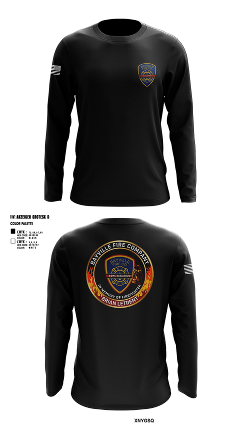 Long Sleeve Performance Shirt, BVFC, Fire Department, Teamtime, Team time, sublimation, custom sports apparel, team uniforms, spirit wear, spiritwear, sports uniforms, custom shirts, team store, custom team store, fundraiser sports, apparel fundraiser