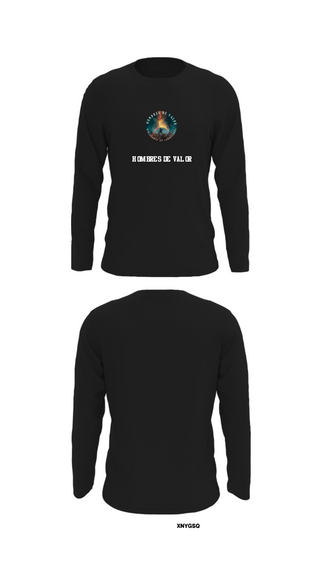Long Sleeve Performance Shirt, Hombres de Valor, , Teamtime, Team time, sublimation, custom sports apparel, team uniforms, spirit wear, spiritwear, sports uniforms, custom shirts, team store, custom team store, fundraiser sports, apparel fundraiser