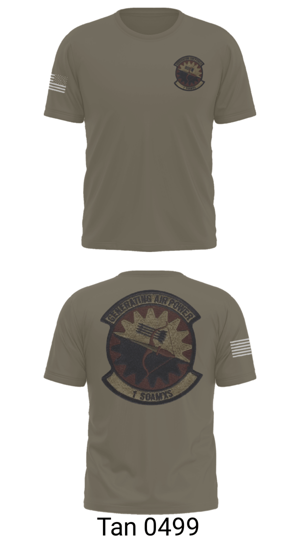Short Sleeve Performance Shirt, 1 SOAMXS, Air Force, Teamtime, Team time, sublimation, custom sports apparel, team uniforms, spirit wear, spiritwear, sports uniforms, custom shirts, team store, custom team store, fundraiser sports, apparel fundraiser