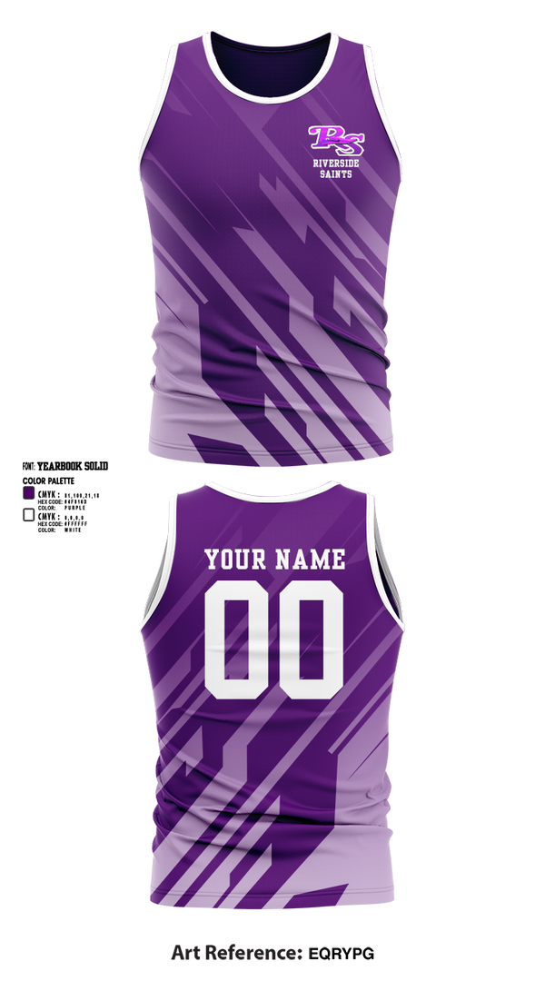 Tank Top, Riverside Saints, Track & Field, Teamtime, Team time, sublimation, custom sports apparel, team uniforms, spirit wear, spiritwear, sports uniforms, custom shirts, team store, custom team store, fundraiser sports, apparel fundraiser