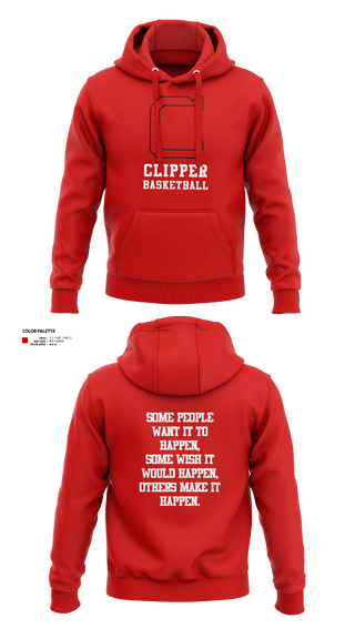 Hoodie, Columbiana High School Basketball, Men's Basketball, Teamtime, Team time, sublimation, custom sports apparel, team uniforms, spirit wear, spiritwear, sports uniforms, custom shirts, team store, custom team store, fundraiser sports, apparel fundraiser