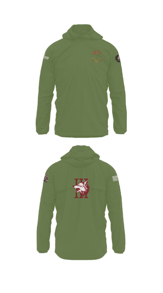 Windbreaker, Apache company, 4-6 IN, Army, Teamtime, Team time, sublimation, custom sports apparel, team uniforms, spirit wear, spiritwear, sports uniforms, custom shirts, team store, custom team store, fundraiser sports, apparel fundraiser