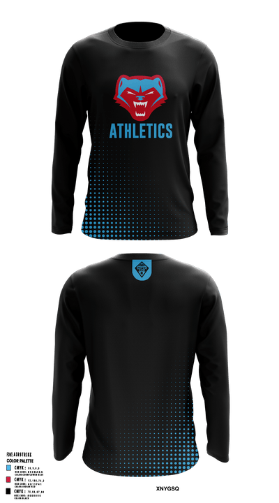 Westlake Middle School 91601712 Long Sleeve Performance Shirt - 2