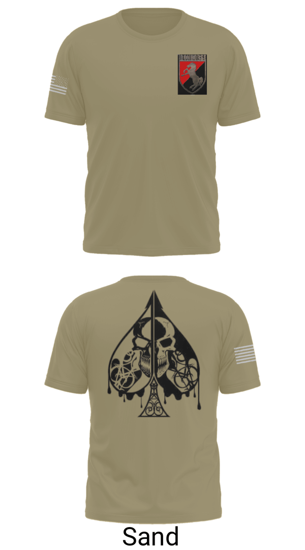 Short Sleeve Performance Shirt, Dealer Company, 1/11 ACR, Army, Teamtime, Team time, sublimation, custom sports apparel, team uniforms, spirit wear, spiritwear, sports uniforms, custom shirts, team store, custom team store, fundraiser sports, apparel fundraiser