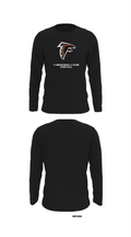 Flanagan Cornell Falcons Basketball 26275261 Long Sleeve Performance Shirt - 27