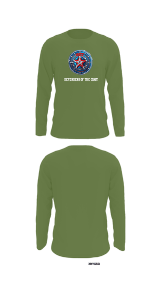 Long Sleeve Performance Shirt, Defenders of the Coast, Army, Teamtime, Team time, sublimation, custom sports apparel, team uniforms, spirit wear, spiritwear, sports uniforms, custom shirts, team store, custom team store, fundraiser sports, apparel fundraiser